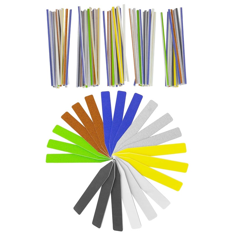 KeyStone 121 Pcs Hobby Sanding Sticks for Plastic Models, Wood, Metal, 3D Prints, Arts, Crafts, Polishing Twigs, Assorted Mixed Grit Detail Sanding Sticks (121 Piece Detail Kit) - Image 1